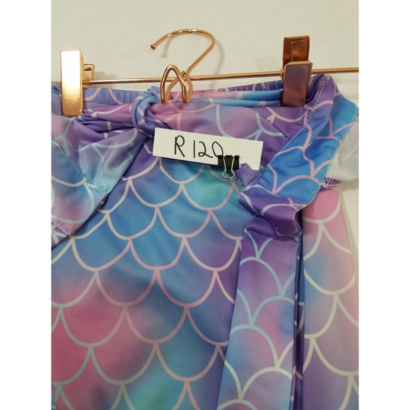 Ghnatygren Mermaid tail bikini top Girls size 3-4T Girls party costume swim suit - Picture 12 of 12